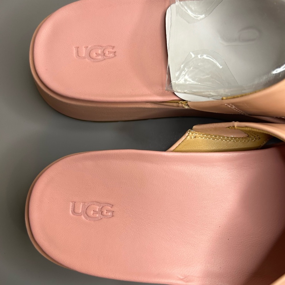 🌸”UGG” NWB Emily LA Sunset Pink  Slip-on/Slide Sandals Size 9 🌸 - Picture 5 of 9